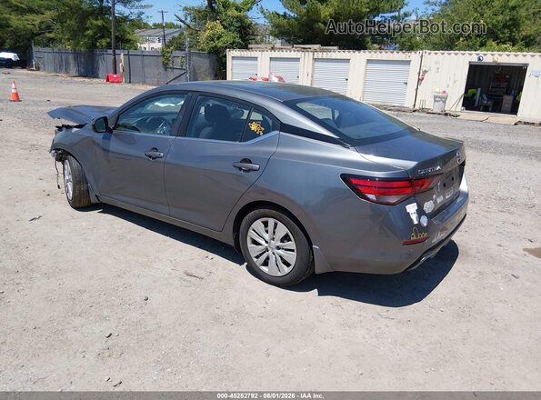 3N1AB8BV9MY230236 2021 NISSAN SENTRA Серый Задняя левая четверть