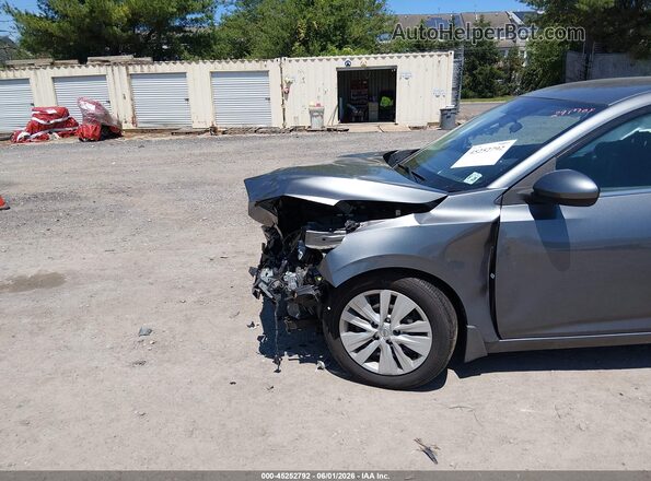 3N1AB8BV9MY230236 2021 NISSAN SENTRA Серый Вид щитка приборов