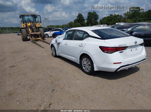3N1AB8BV9PY323908 2023 NISSAN SENTRA White Trasero izquierdo