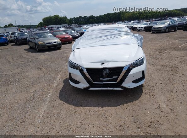 3N1AB8BV9PY323908 2023 NISSAN SENTRA White Vista interior trasera