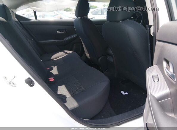 3N1AB8BV9PY323908 2023 NISSAN SENTRA White Vista de la etiqueta del VIN