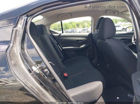 3N1AB8BV9SY218536 2025 NISSAN SENTRA Black Widok naklejki z numerem VIN