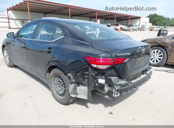 3N1AB8BV9SY348719 2025 NISSAN SENTRA Black უკანა მარცხენა