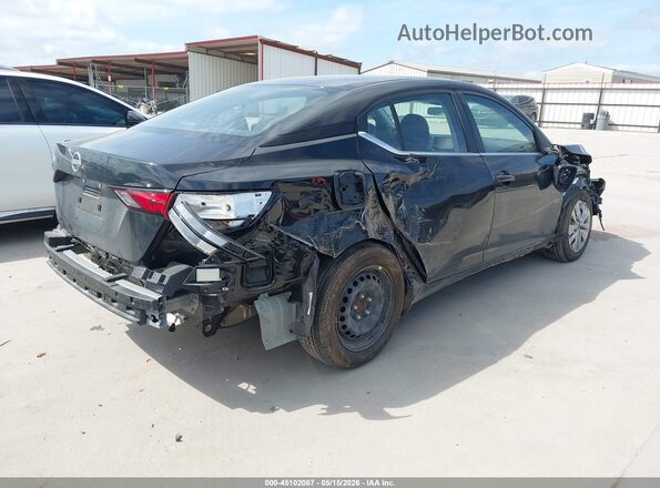 3N1AB8BV9SY348719 2025 NISSAN SENTRA Black უკანა მარჯვენა