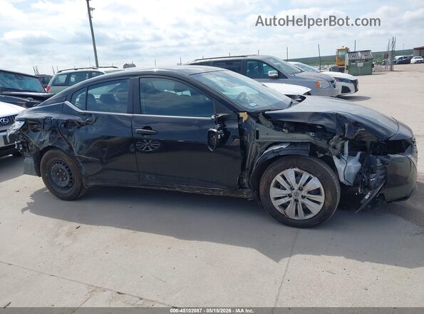 3N1AB8BV9SY348719 2025 NISSAN SENTRA Black სალონის 360-გრადუსიანი ხედი