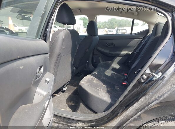 3N1AB8BV9SY348719 2025 NISSAN SENTRA Black VIN კოდის სტიკერის ხედი