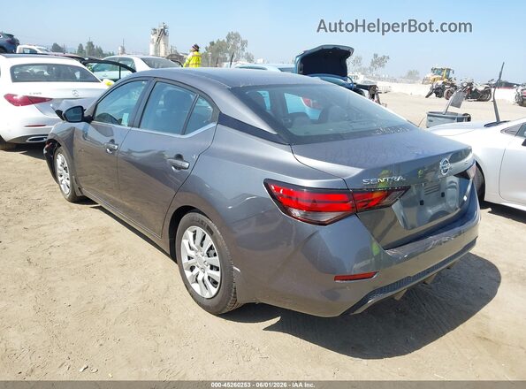 3N1AB8BVXMY304635 2021 NISSAN SENTRA Gray Trasero izquierdo