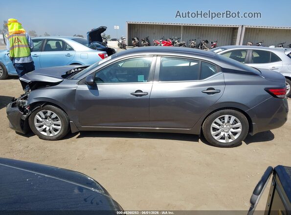 3N1AB8BVXMY304635 2021 NISSAN SENTRA Gray Vista interior de 360 grados