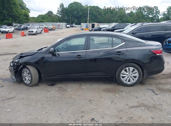 3N1AB8BVXSY206878 2025 NISSAN SENTRA Black უკანა სალონის ხედი