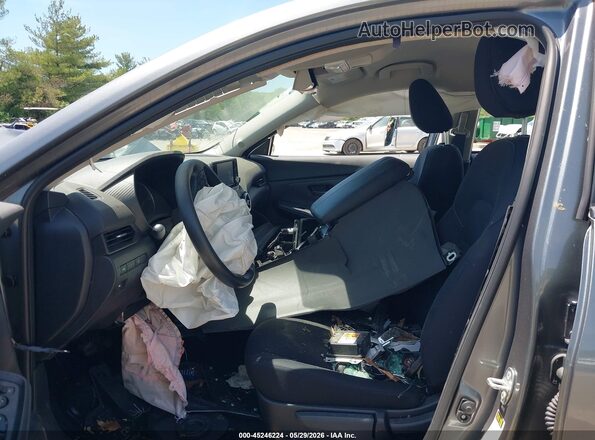 3N1AB8BVXSY207044 2025 NISSAN SENTRA Gray Widok wnętrza z przodu