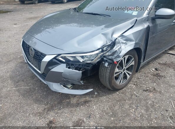 3N1AB8CV0LY227660 2020 NISSAN SENTRA Gray Դիմացի տեսք
