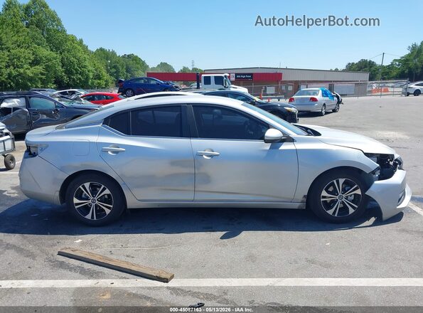 3N1AB8CV0LY234317 2020 NISSAN SENTRA Silver 360 interior view
