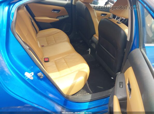 3N1AB8CV0MY260580 2021 NISSAN SENTRA Синий Вид наклейки с VIN-кодом