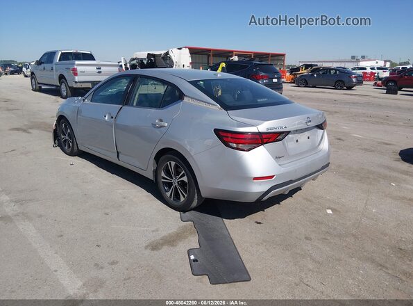 3N1AB8CV0NY258166 2022 NISSAN SENTRA Серый Задняя левая четверть