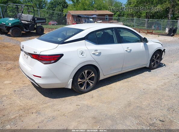 3N1AB8CV0PY272166 2023 NISSAN SENTRA White უკანა მარჯვენა