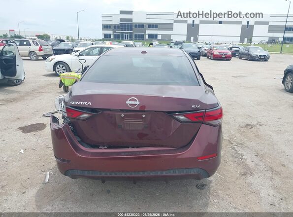 3N1AB8CV0RY284627 2024 NISSAN SENTRA Темно-бордовый 