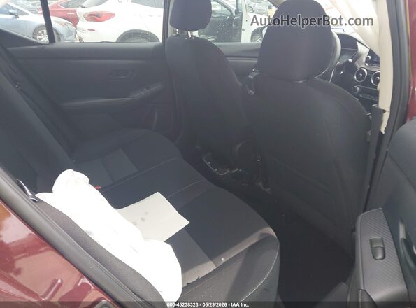 3N1AB8CV0RY284627 2024 NISSAN SENTRA Темно-бордовый Вид наклейки с VIN-кодом