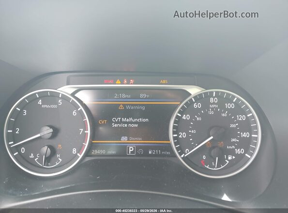 3N1AB8CV0RY284627 2024 NISSAN SENTRA Темно-бордовый Вид задних сидений