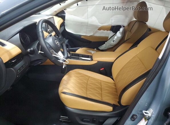 3N1AB8CV0SY351376 2025 NISSAN SENTRA Gray Вид салону спереду