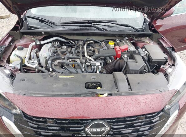 3N1AB8CV0SY372454 2025 NISSAN SENTRA Red Widok z tyłu