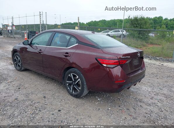 3N1AB8CV0SY372454 2025 NISSAN SENTRA Red Tył lewy