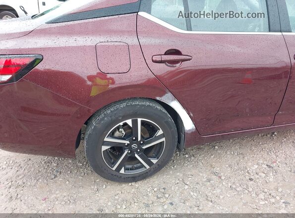 3N1AB8CV0SY372454 2025 NISSAN SENTRA Red Widok z przodu