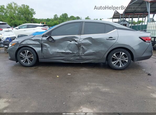 3N1AB8CV1MY286444 2021 NISSAN SENTRA Gray Панорамний вид салону 360°