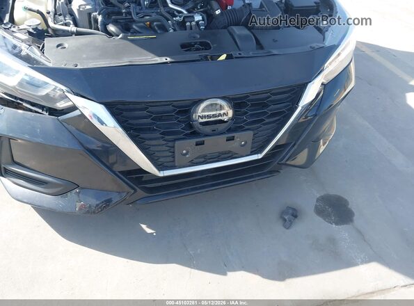 3N1AB8CV1MY292714 2021 NISSAN SENTRA Black Вид спереду