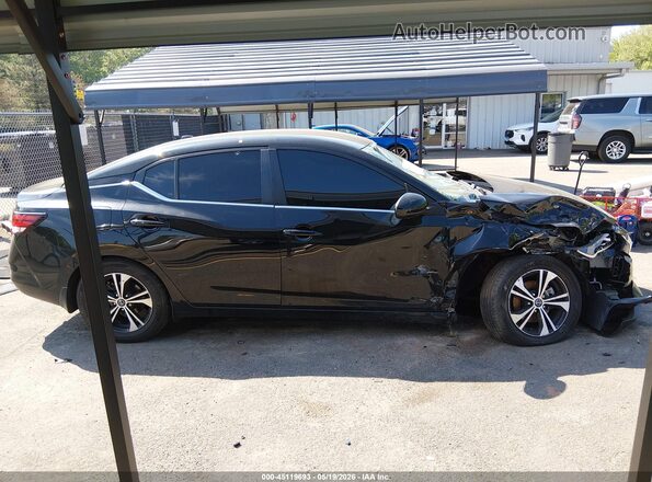 3N1AB8CV1MY309690 2021 NISSAN SENTRA Black Vista interior trasera