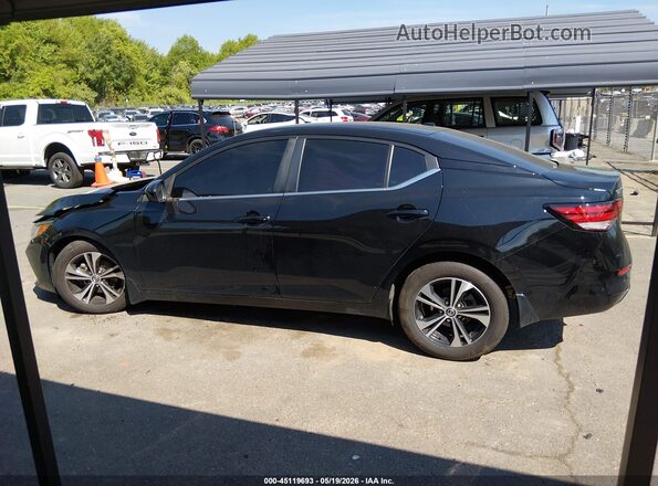 3N1AB8CV1MY309690 2021 NISSAN SENTRA Black Vista interior de 360 grados