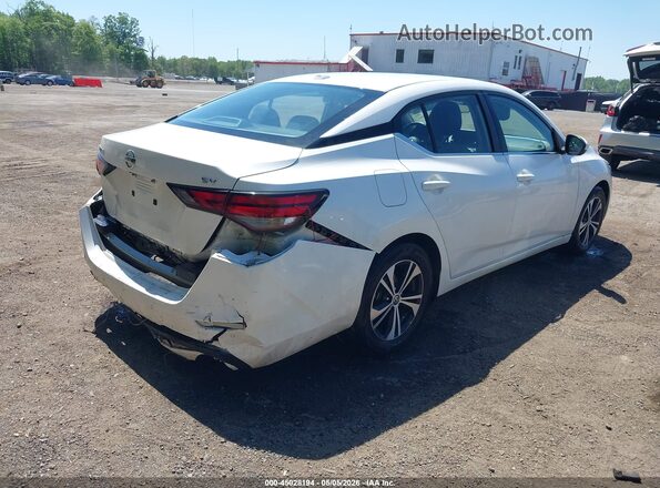 3N1AB8CV1NY316950 2022 NISSAN SENTRA White Tył prawy