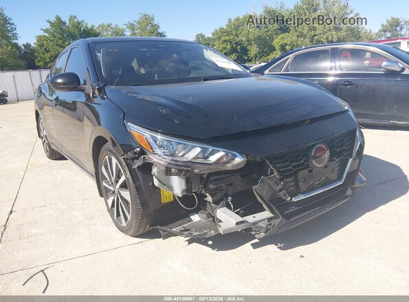 3N1AB8CV1PY270894 2023 NISSAN SENTRA Black Front view