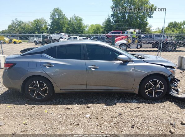 3N1AB8CV1RY202713 2024 NISSAN SENTRA Gray Панорамний вид салону 360°
