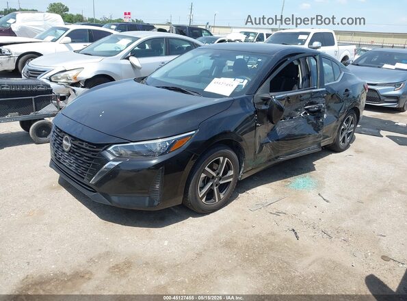 3N1AB8CV1RY305873 2024 NISSAN SENTRA Black Vista tres cuartos delantera izquierda