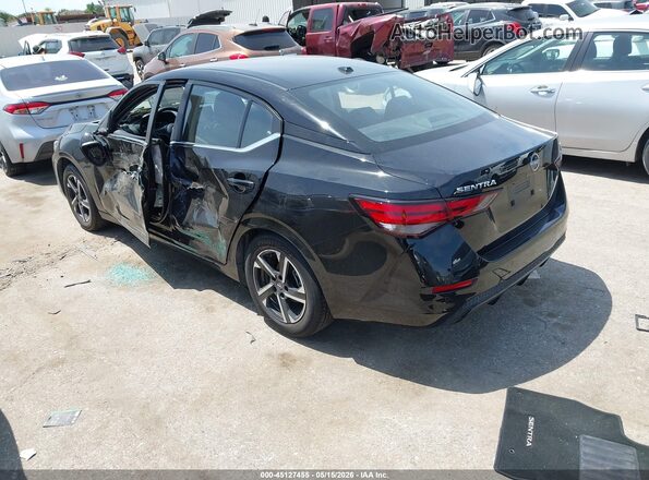 3N1AB8CV1RY305873 2024 NISSAN SENTRA Black Trasero izquierdo