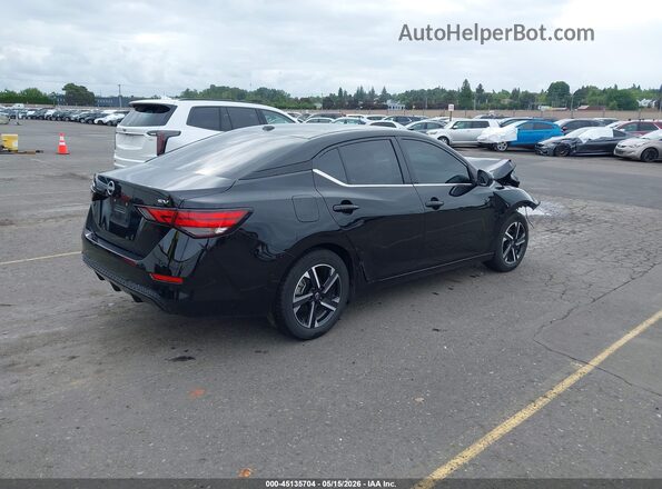 3N1AB8CV1RY309518 2024 NISSAN SENTRA Черный Задняя правая четверть