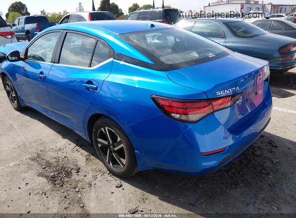 3N1AB8CV1RY364714 2024 NISSAN SENTRA Blue Trasero izquierdo