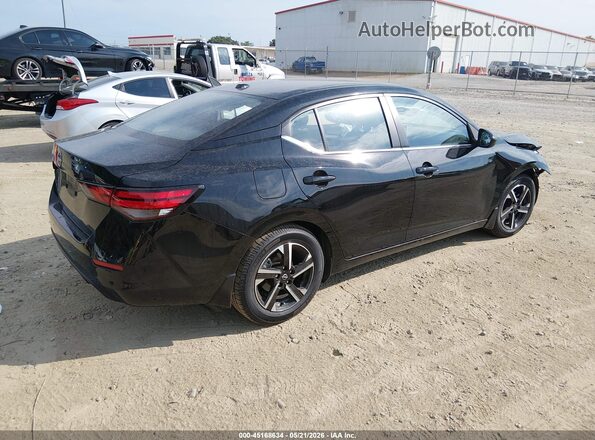 3N1AB8CV1SY209859 2025 NISSAN SENTRA Black Հետևի աջ