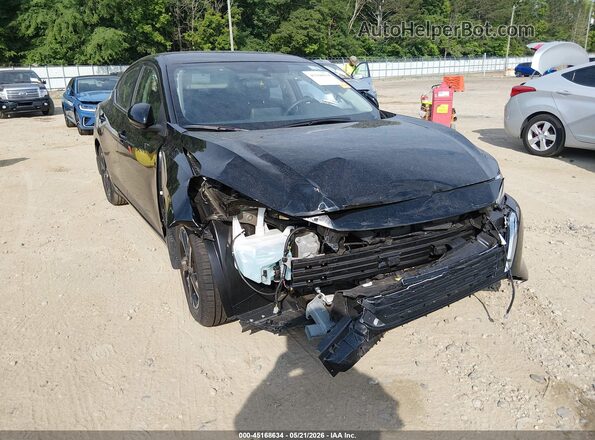 3N1AB8CV1SY209859 2025 NISSAN SENTRA Black Դիմացի տեսք