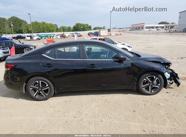 3N1AB8CV1SY209859 2025 NISSAN SENTRA Black Սալոնի 360 աստիճան տեսք
