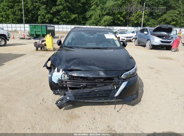 3N1AB8CV1SY209859 2025 NISSAN SENTRA Black Սալոնի հետևի տեսք
