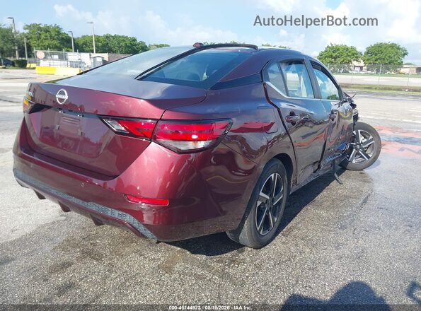 3N1AB8CV1SY363407 2025 NISSAN SENTRA Red Задня права чверть