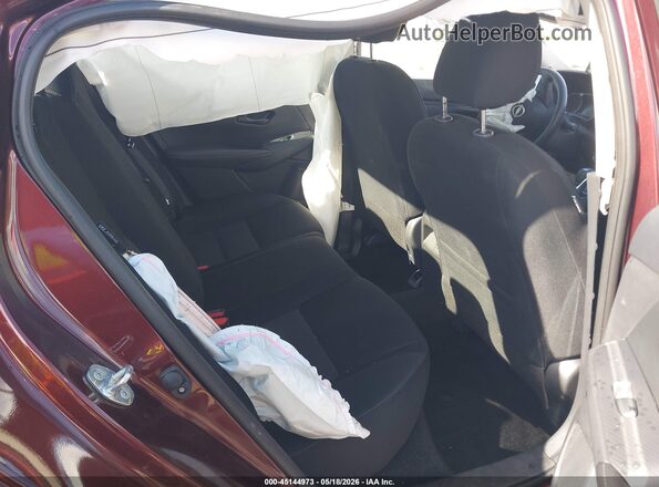 3N1AB8CV1SY363407 2025 NISSAN SENTRA Red Вид наклейки з VIN-кодом