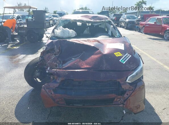 3N1AB8CV1SY363407 2025 NISSAN SENTRA Red Вид спереду