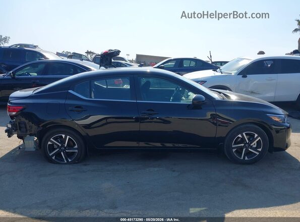3N1AB8CV1SY373807 2025 NISSAN SENTRA Black Սալոնի 360 աստիճան տեսք