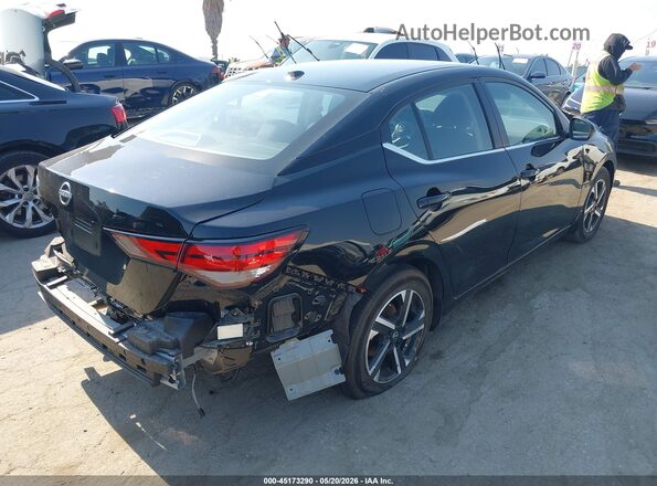 3N1AB8CV1SY373807 2025 NISSAN SENTRA Black Հետևի աջ