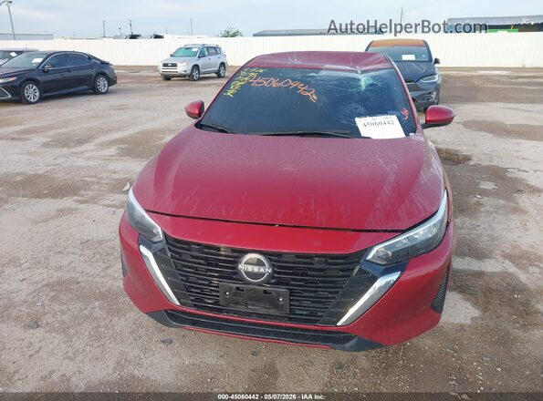 3N1AB8CV1SY384581 2025 NISSAN SENTRA Red 
