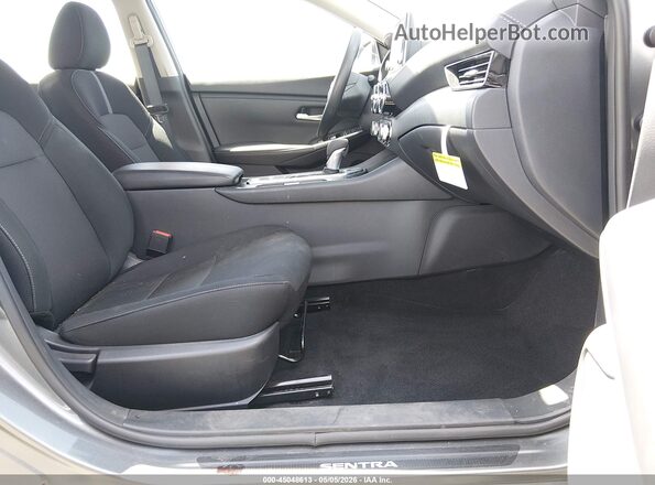 3N1AB8CV1SY403579 2025 NISSAN SENTRA Gray Вид салону спереду