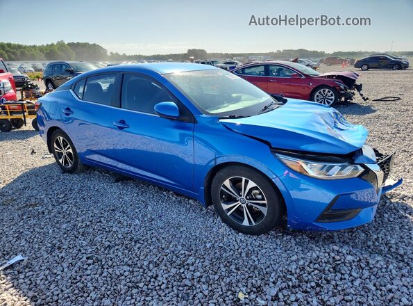 3N1AB8CV2LY233797 2020 NISSAN SENTRA Blue 