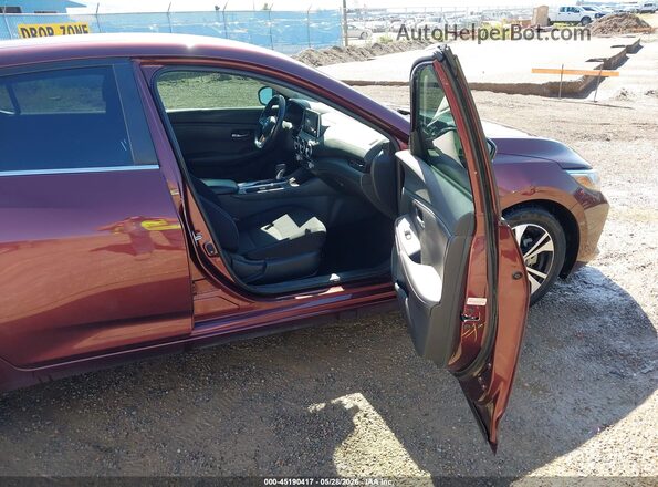 3N1AB8CV2LY270929 2020 NISSAN SENTRA Maroon Սալոնի դիմացի տեսք